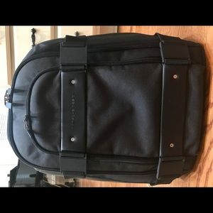 Black Porsche design backpack for men